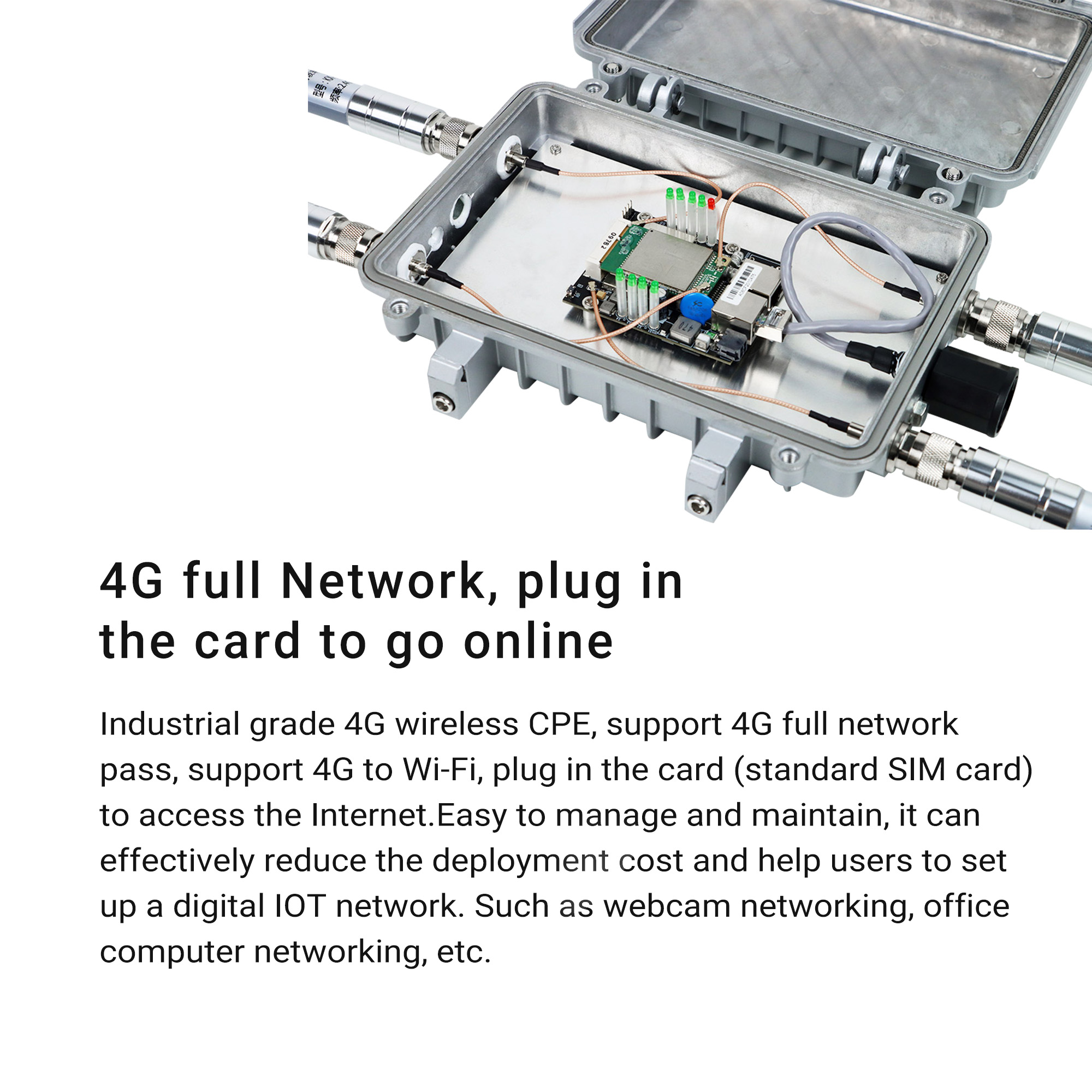 YN-CPE02 High Power Outdoor 4G WiFi CPE